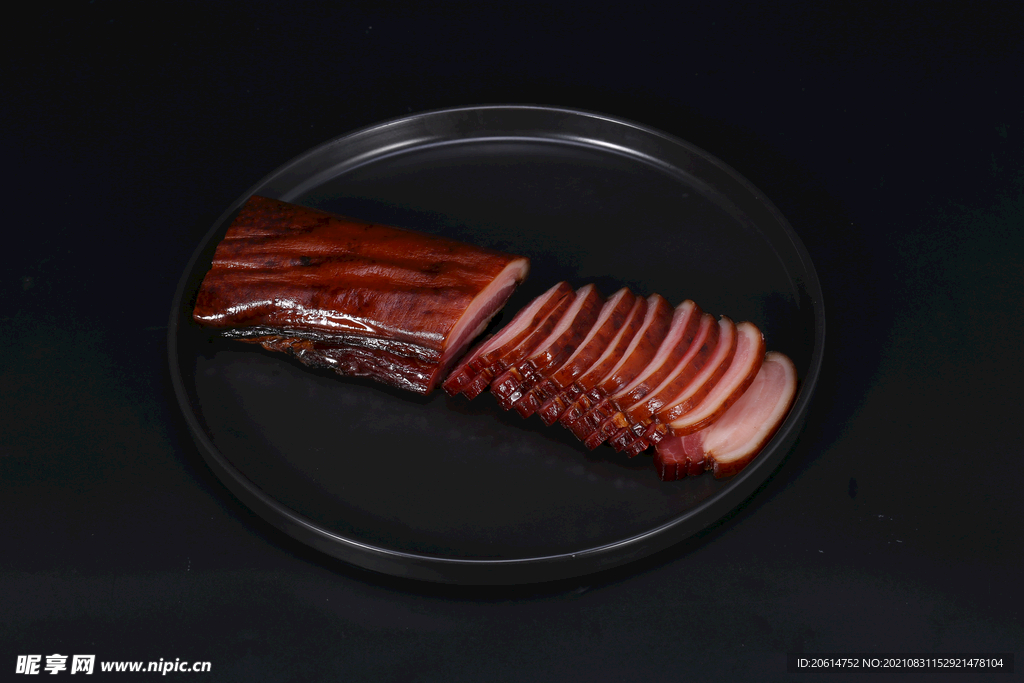 美味馋人的腊肉片