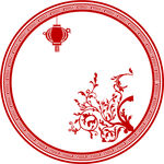 中国风节日剪纸
