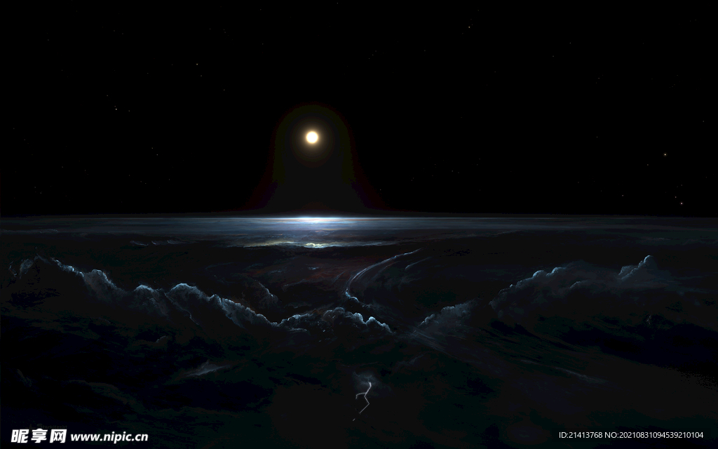 夜色星空天空 
