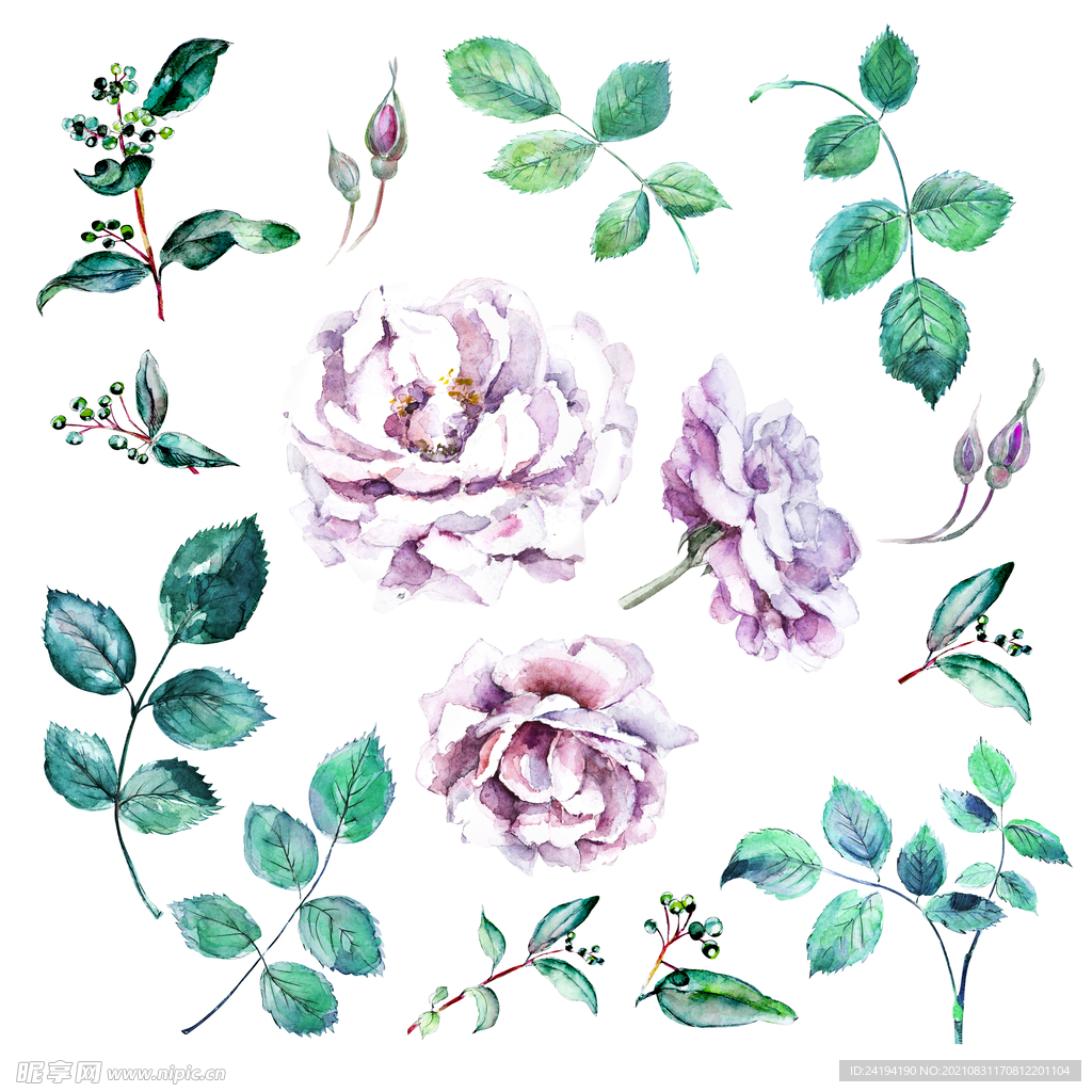素材花