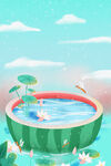 夏天插画
