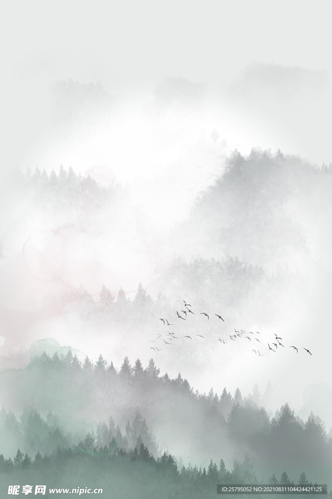 水墨山水