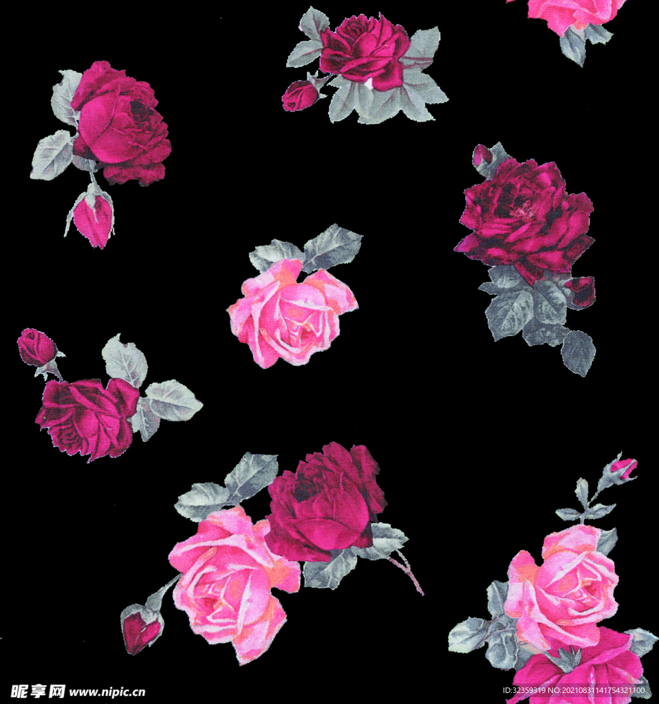 手绘花