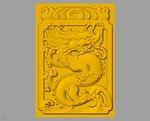  CAD浮雕装饰画3D模型