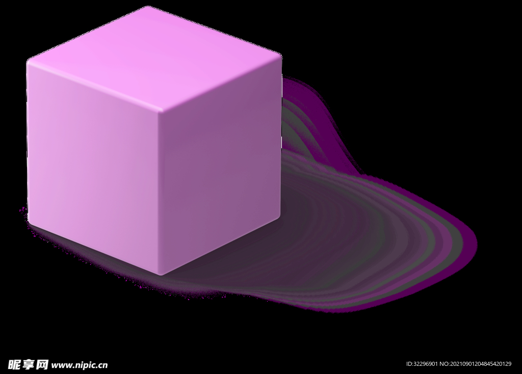 3D图标素材 立体几何图形