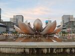 济南莲花喷泉雕塑