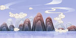 国潮风中国风插画背景