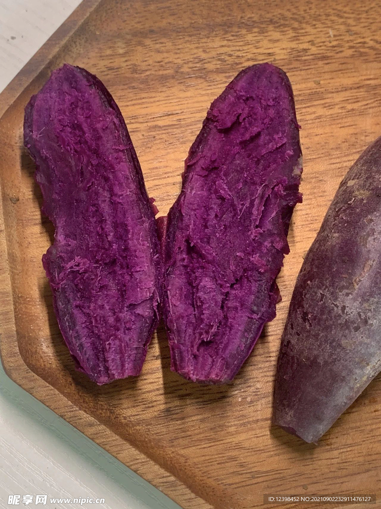 蒸紫薯