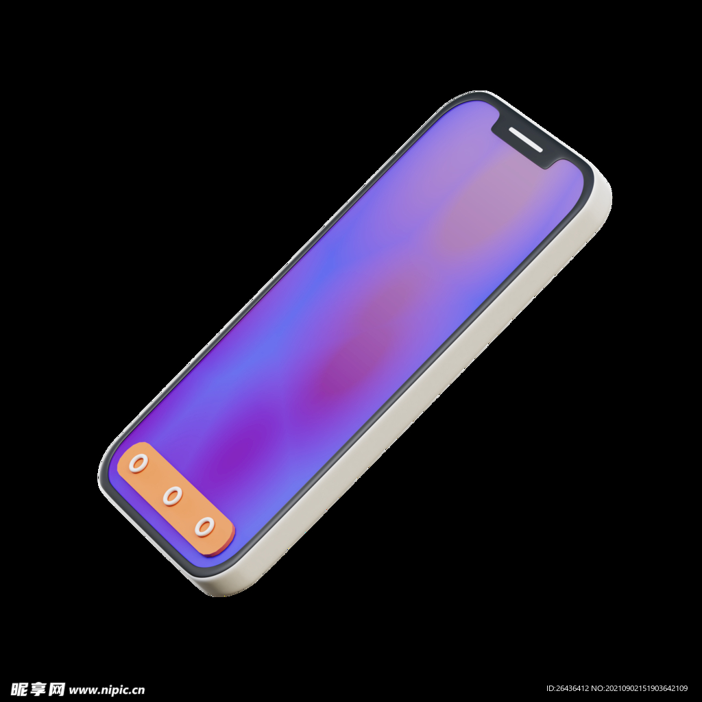 c4d卡通3d手机