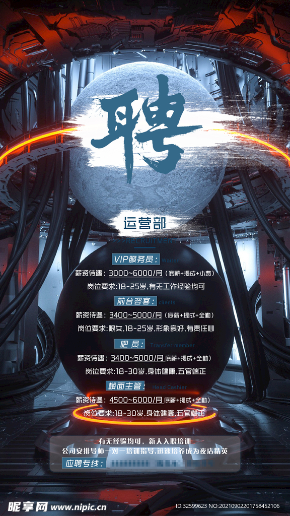 酒吧招聘