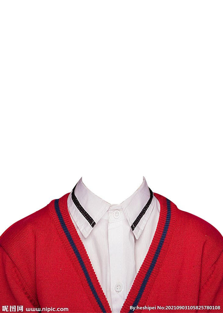 证件照女童服装