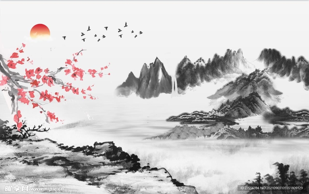 山水画 