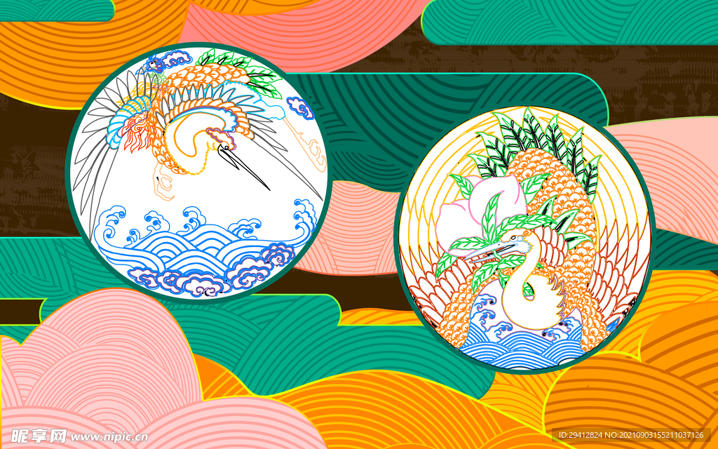 中式花纹