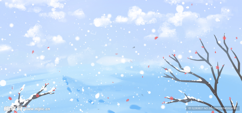 冬天背景