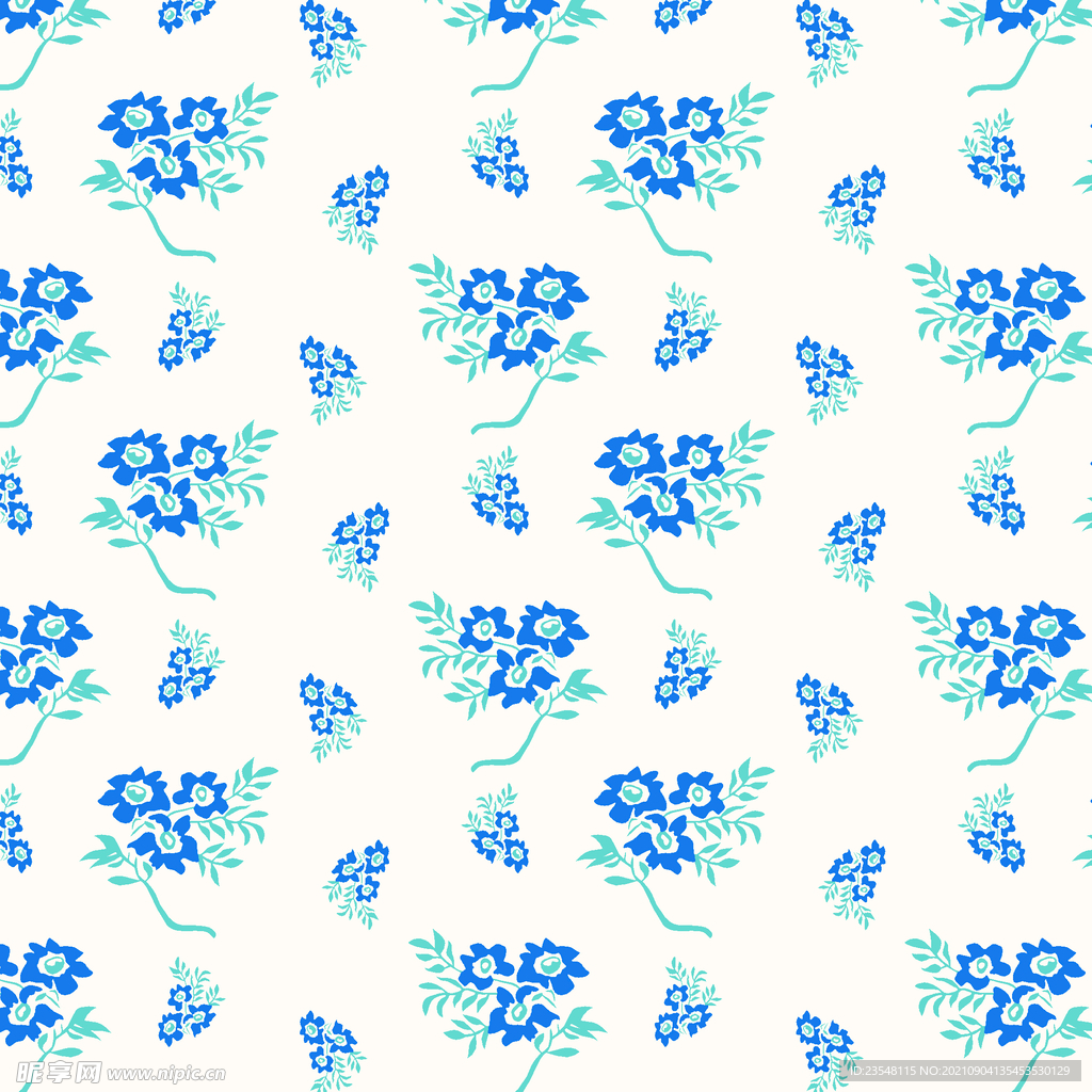 蓝色小花
