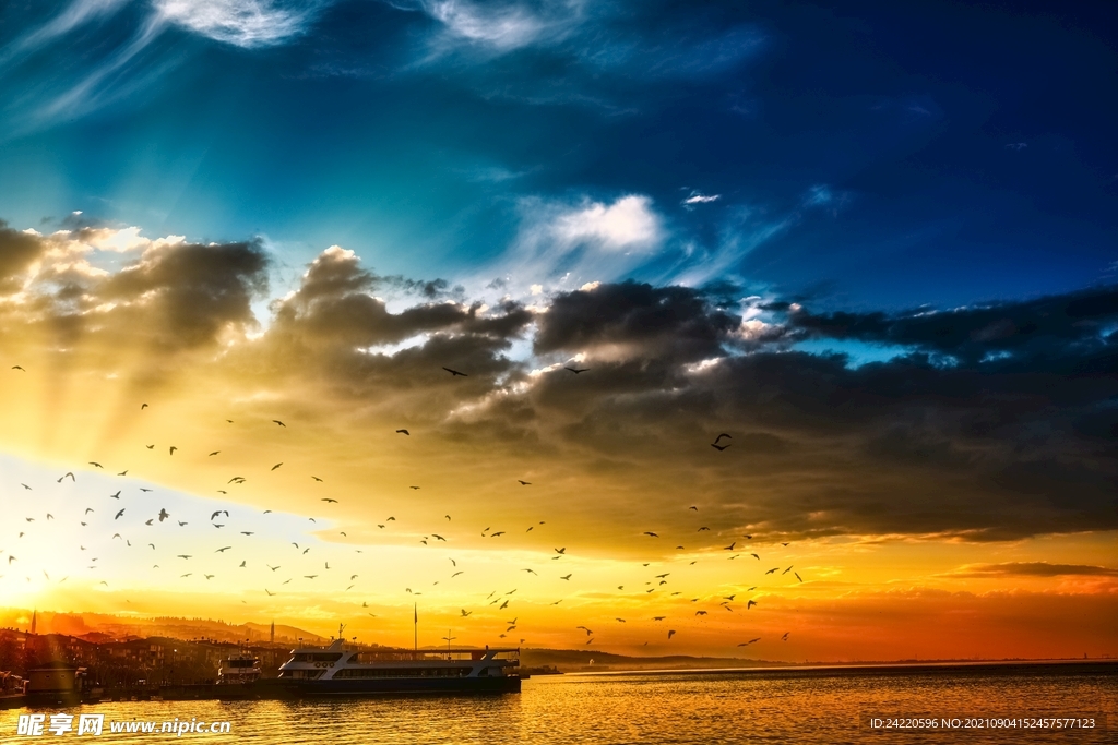 夕阳