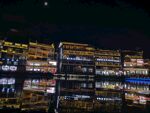 凤凰古城沱江夜景图片