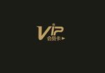 VIP会员卡 艺术字
