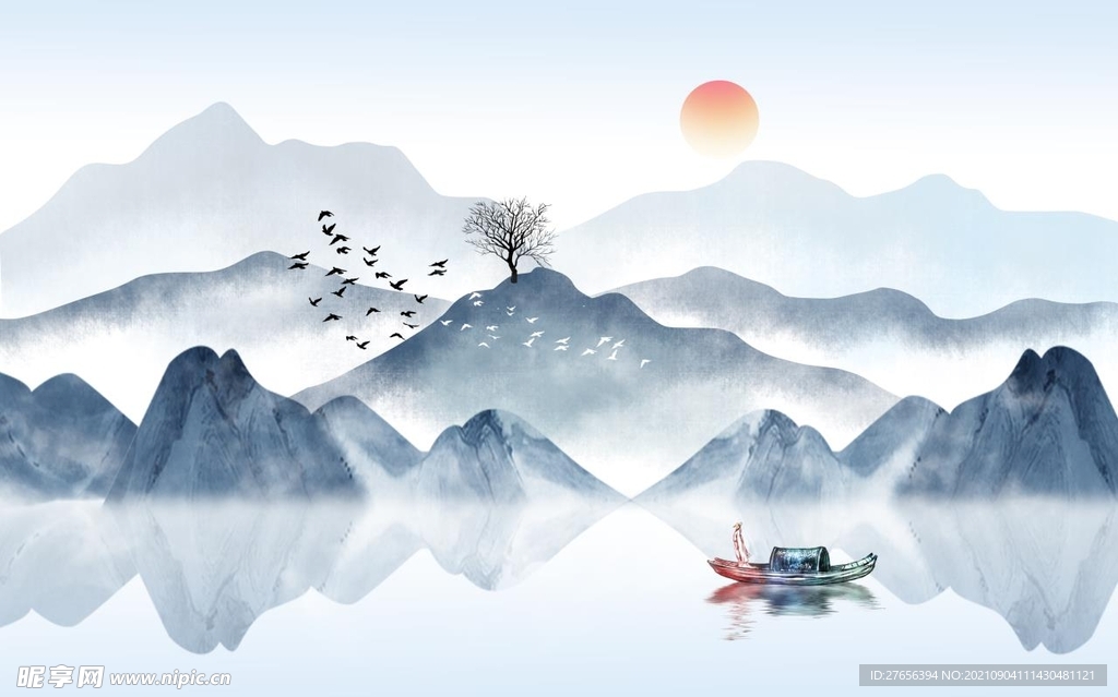 山水画 