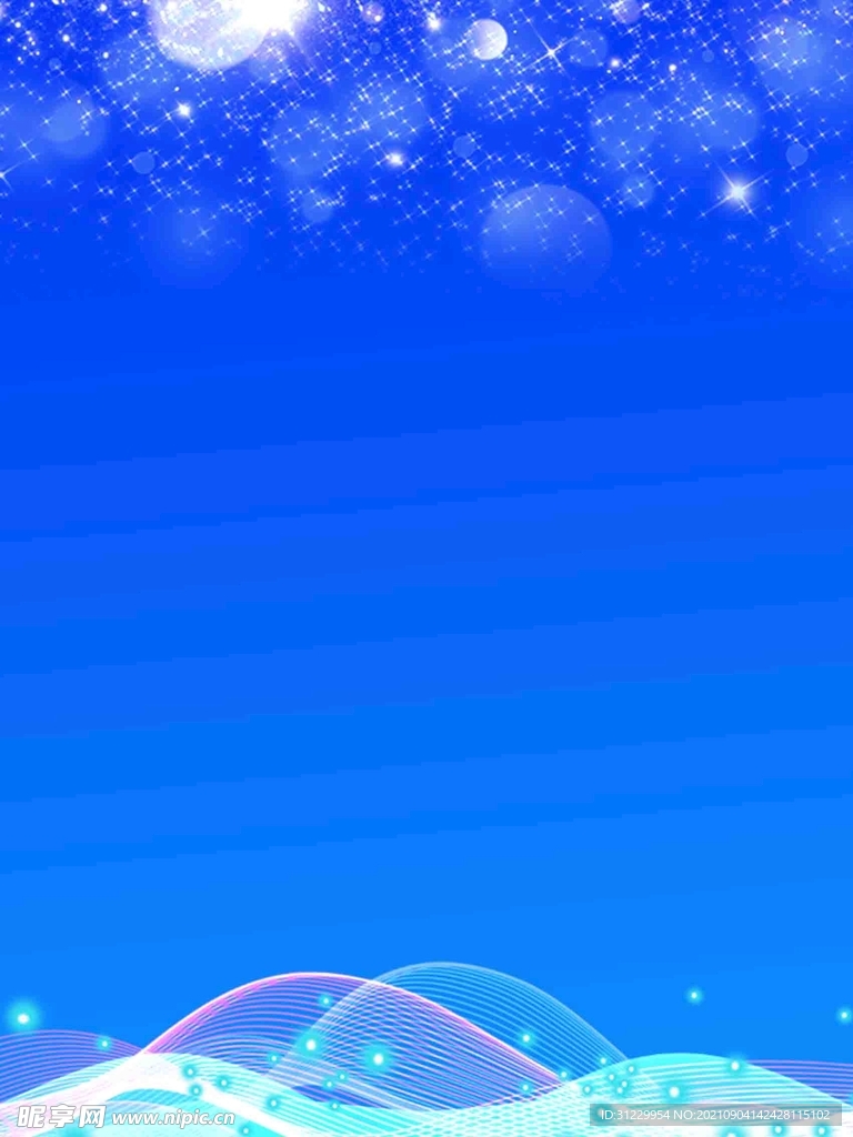 蓝色背景