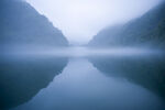 山水湖景