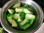 丝瓜切块