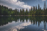 森林湖泊高清摄影