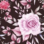水彩花卉花纹 