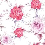 水彩花卉花纹 