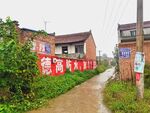 雨天的乡村道路风景