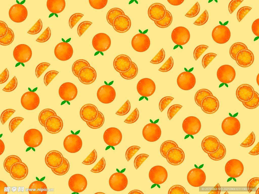 柑橘背景