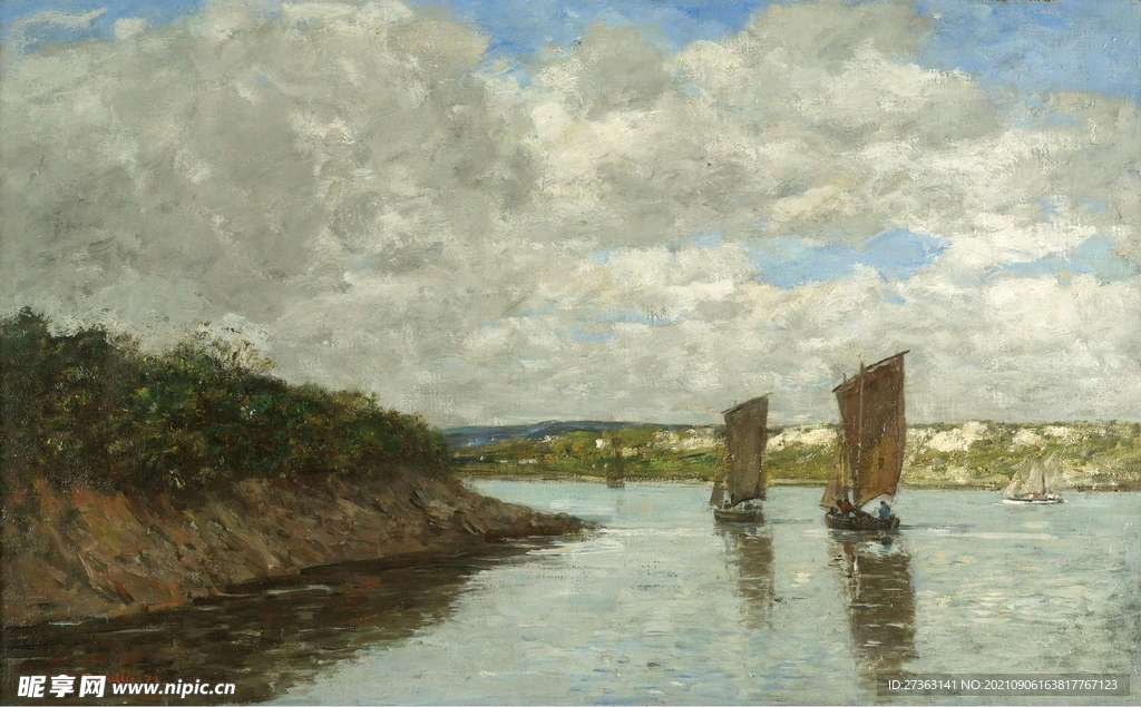油画