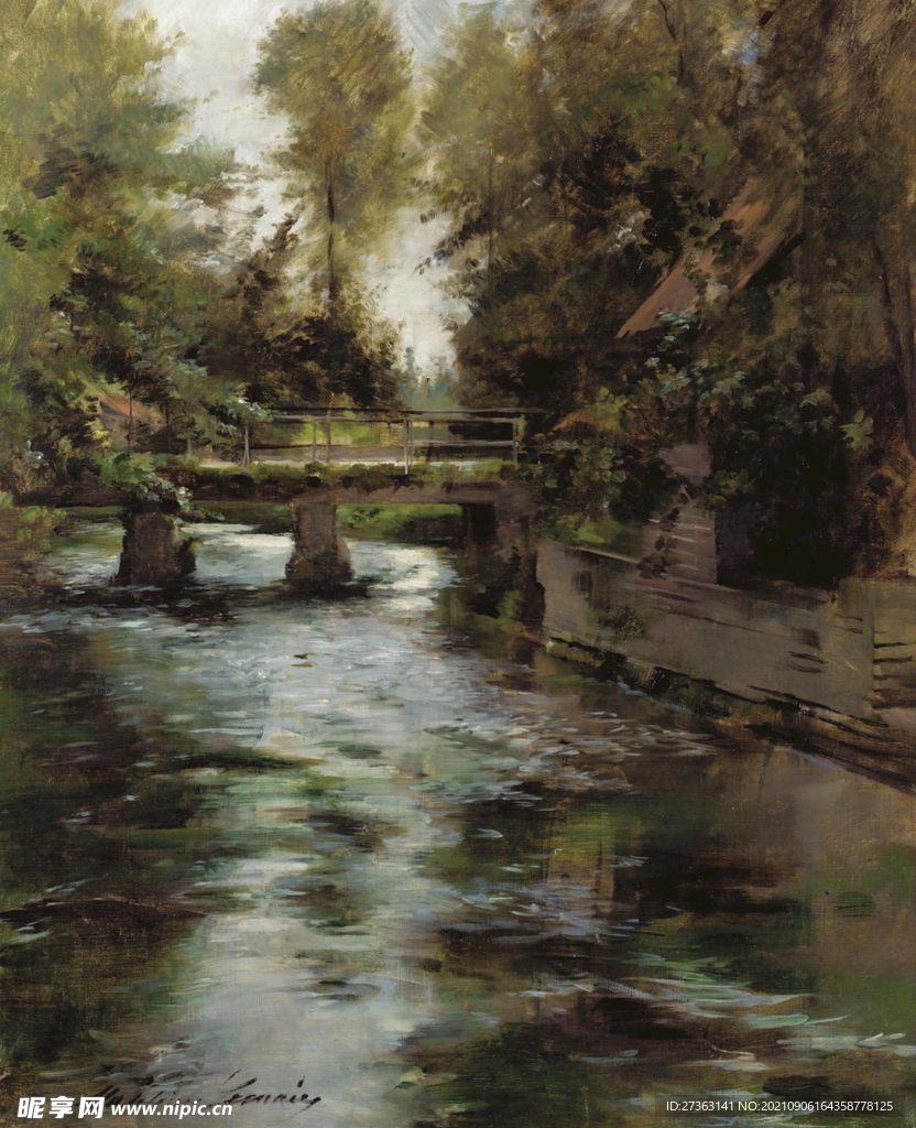 油画