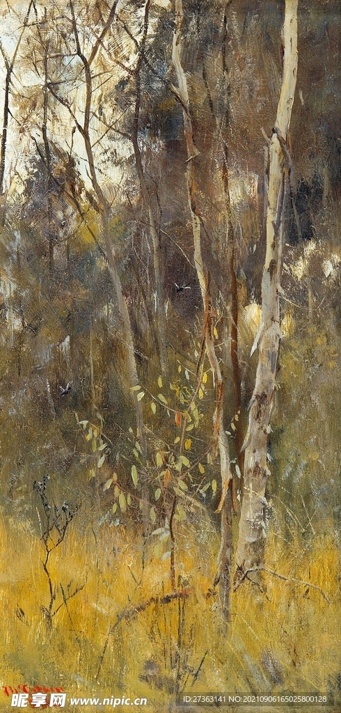 油画
