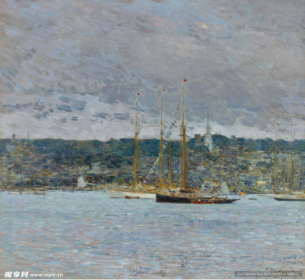 油画