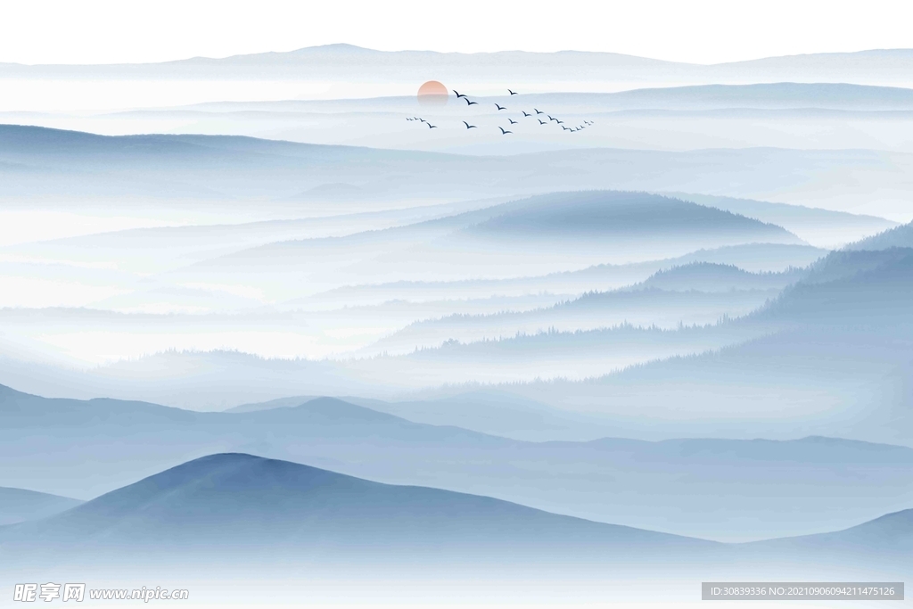 水墨画