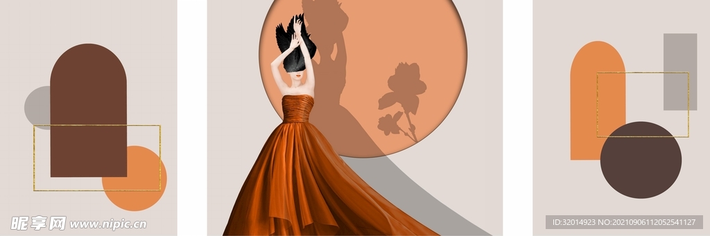 美女装饰画