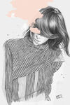 美女装饰画