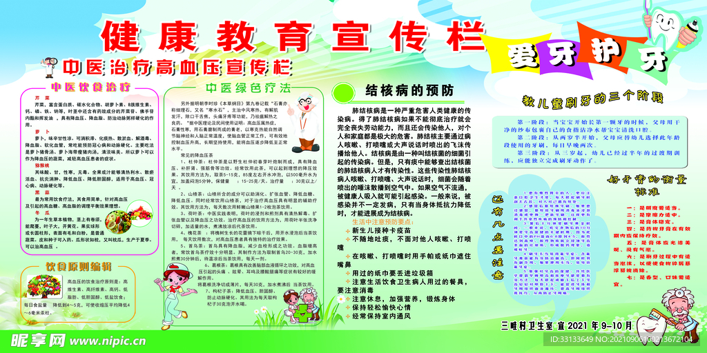 健康教育宣传栏