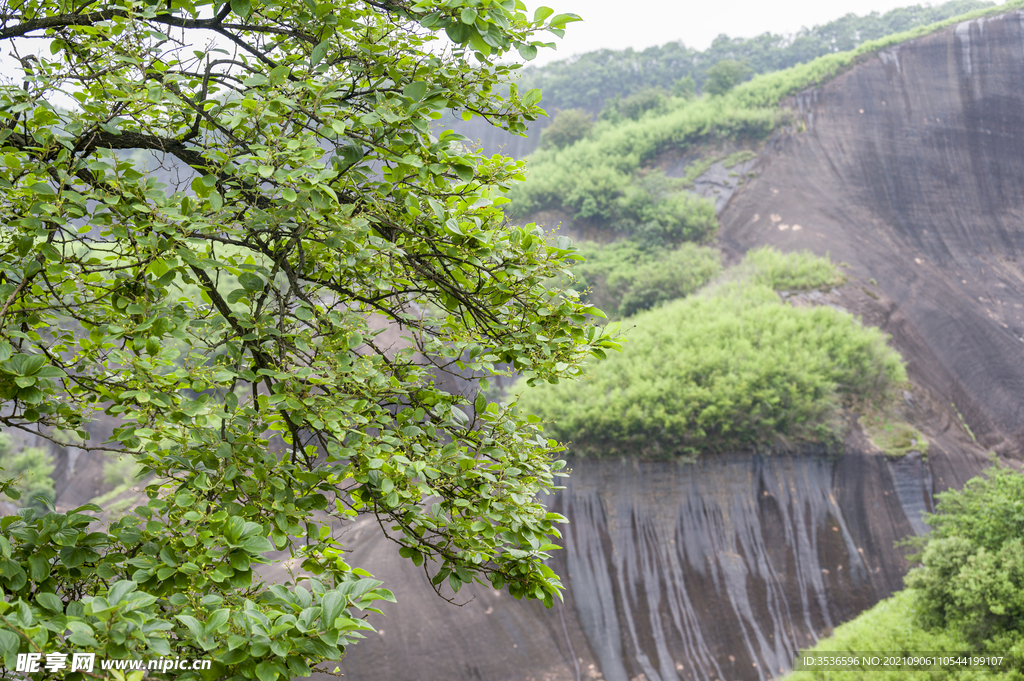 丹霞地貌高椅岭