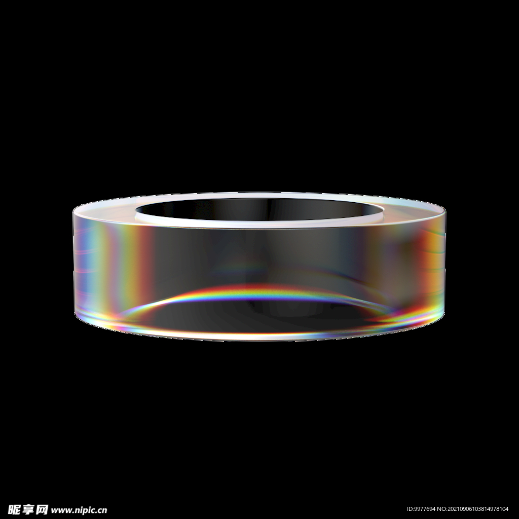 玻璃 圆环