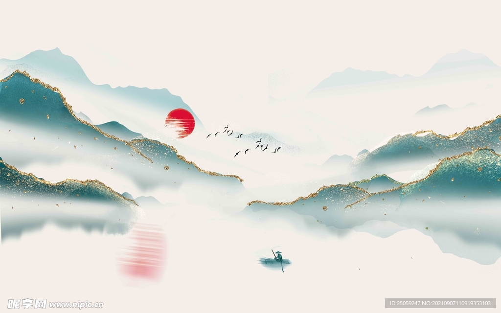 中国风背景墙