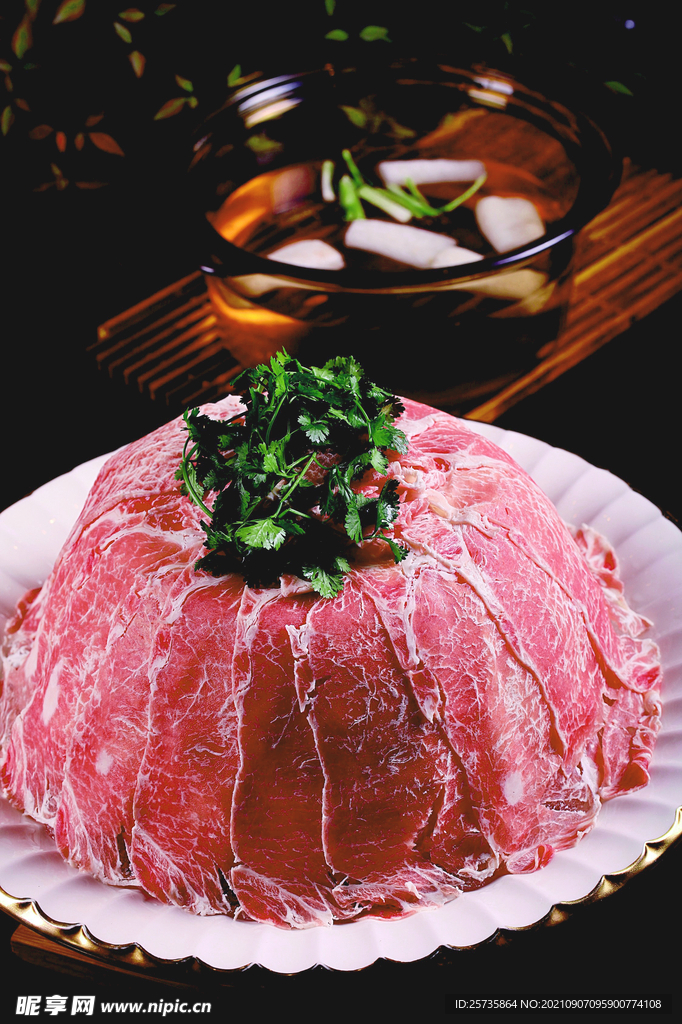 雪花牛肉
