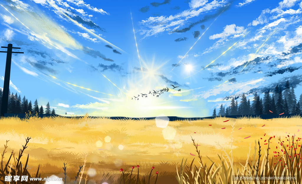 天空