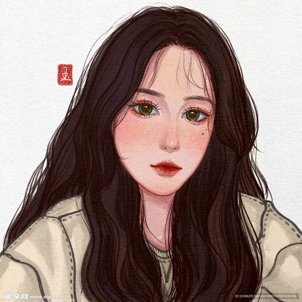 水彩风头像