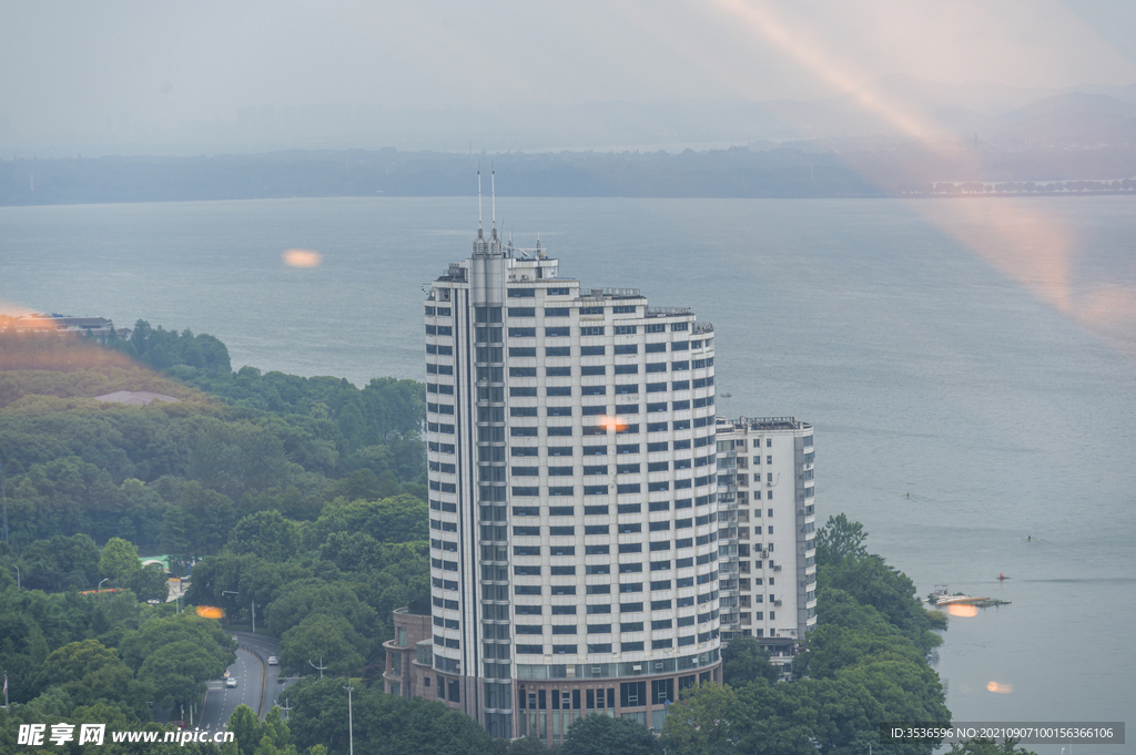 城市江景