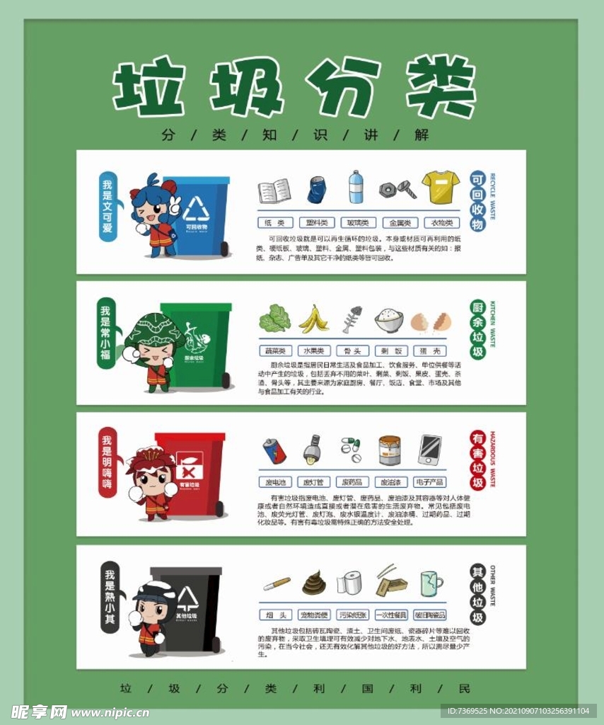 垃圾分类广告