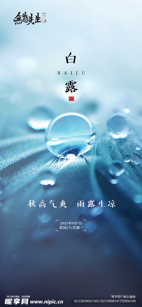 白露海报
