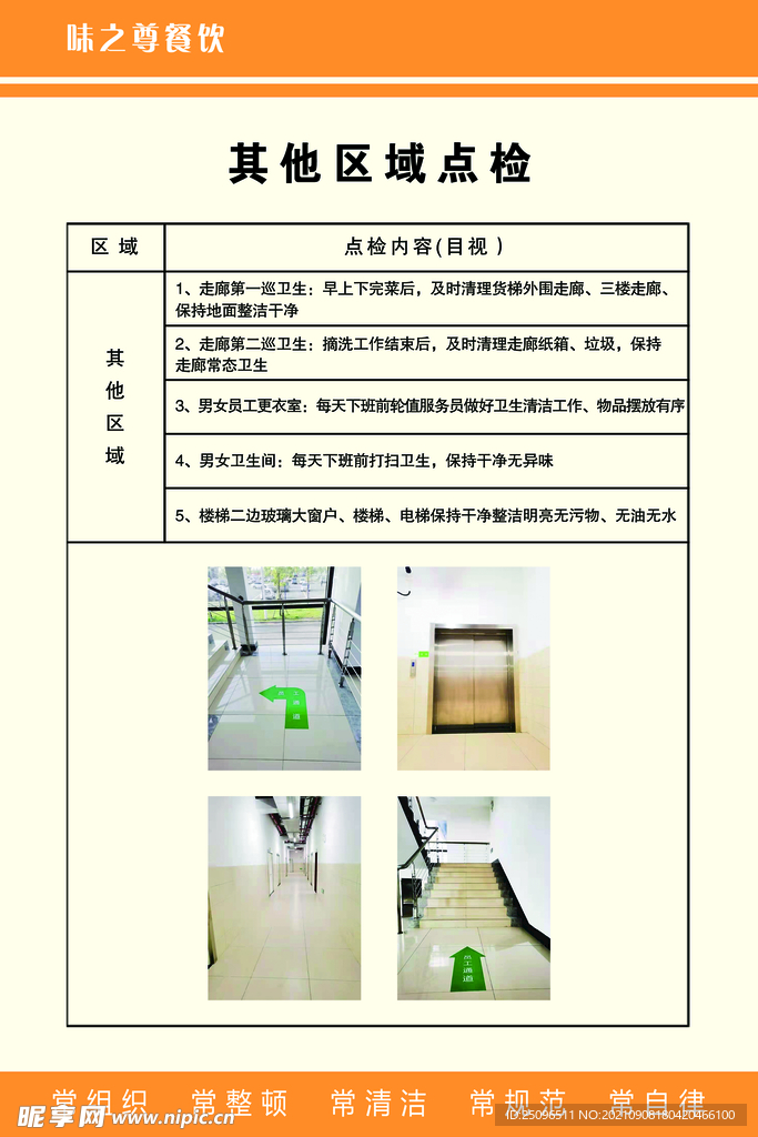 食堂五常标识