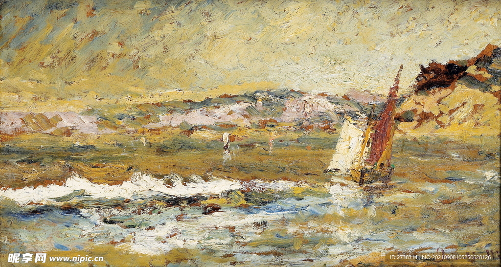 油画